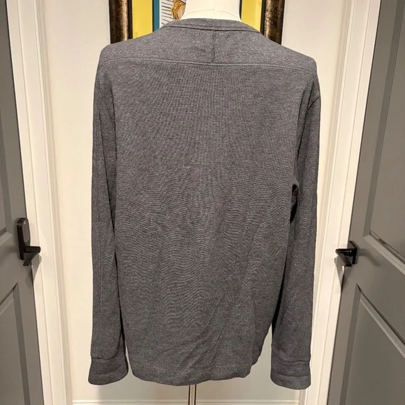 Banana Republic Mens Sweater/Sweatshirt Charcoal Grey Size L - Mint Condition - Picture 3 of 4